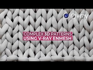 V-Ray for Cinema 4d: How to Create a Realistic 3D Fabric with V-Ray Enmesh | Tutorial #200