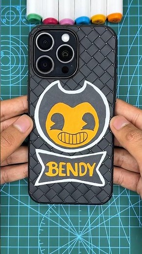 Bendy Squishmallow Sticker! DIYMobile Case Tutorial Paper Crafts #youtubeshorts #ytshorts #bendy