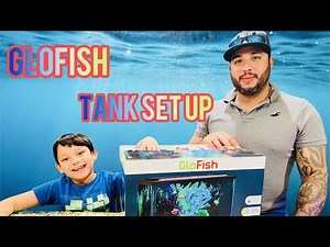 GLOFISH TANK SET UP 🐠