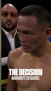 Listen in to the decision - Navarrete vs Suarez 🇲🇽🇵🇭 | Top Rank Boxing