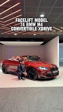 2024 74 BMW M4 3.0 Competition M xDrive Convertible