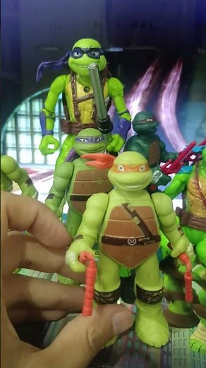 Teenage Mutant Ninja Turtles, TMNT Donatello, Action Figure Collection, TMNT Toys, Nickelodeon TMNT