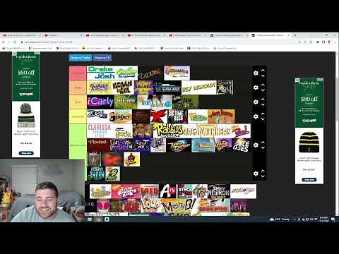 RANKING Nickelodeon Shows! - Tier List