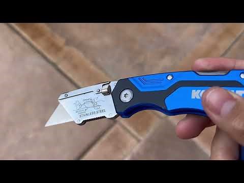Kobalt Utility Knife Showcase
