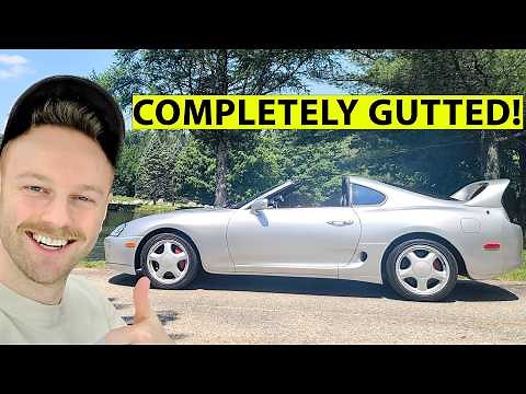 Fully Tearing Down a 1993 MKIV Supra for a Full Restoration