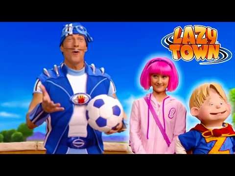 Preparing for the Football World Cup! | Lazy Town Compilation | Full Episodes