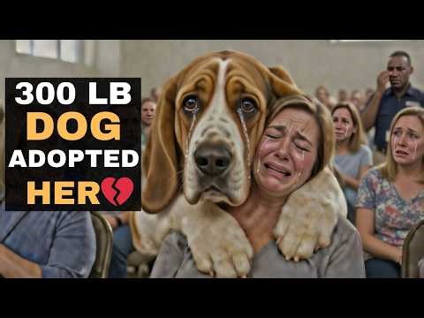 300 Pound Giant Dogs Adopt Their Humans – Emotional Hug Moment 💔 #giantdog #dogadoption #shelterdog