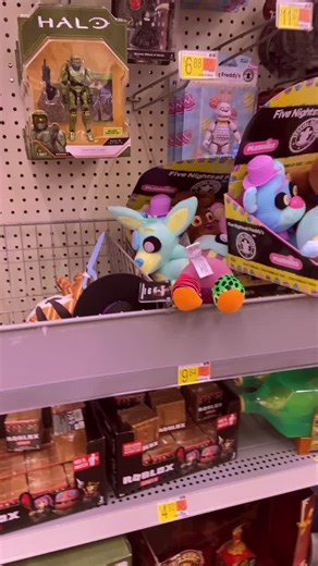 Five Nights at Freddy's Plush Toys in Retail Display