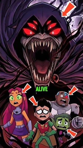 Raven Ate the Teen Titans! #shorts