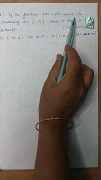 Class 12 Maths 🔥 Application of Derivatives MCQs | 1 Mark PYQs | Board Exam Shorts #boardexam2025