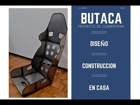 Butaca de competición, diseño y construcción (DIY Argentina racing seat)