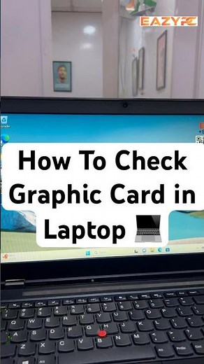 How to check graphic card in laptop 💻 #laptop #howtocheck #graphiccard #shorts