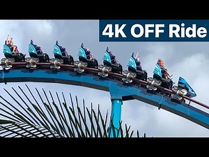 Mako (4K OFF Ride POV)- SeaWorld Orlando, Orlando, FL