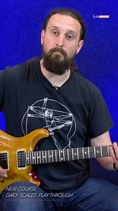NEW COURSE | use the new daily scales play through with @richardshawguitarist to get every position of your major and minor pentatonic and diatonic scales down🔥 🔗 in bio comments #scales #musictheory #guitar #licklibrary #guitartab #guitarscales #guitarlesson #learnguitar | LickLibrary