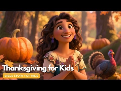 Thanksgiving for Kids 🍁| Bible Story for Kids