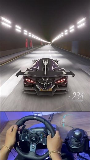 POV: This Hypercar at Night in Forza Horizon 5 Looks INSANE 🔥 #gameplay #fh5