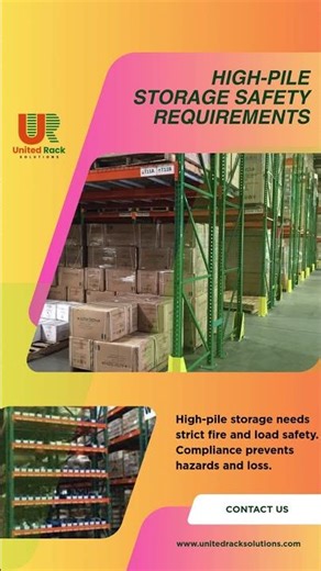 High-Pile Storage Safety Rules Every Warehouse Must Follow | Pallet Rack Compliance #palletracking