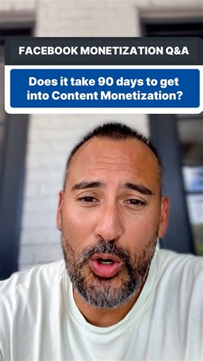 Do You Have to Wait 90 Days for Facebook Monetization? | Monetization Q&A