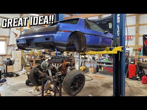LS Swapping The Fiero JUST GOT EASIER! | Turbo LS4 Fiero Build Part 11