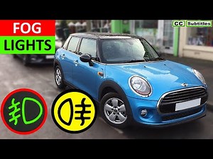 How to turn on the fog lights on a Mini Cooper. - Mini (F55, F57, F56)