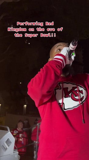 Performing Red Kingdom on the Eve of the Super Bowl!!