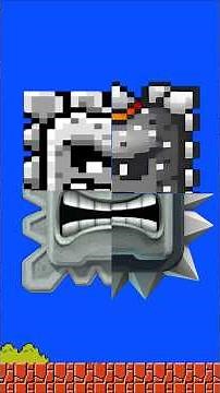 Thwomp | Evolution of Super Mario Games