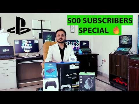 500 Subscribers Special! 🎉🎮 PS5 + Elgato + Razer + Logitech | Gaming & Streaming Setup Unboxing 🔥
