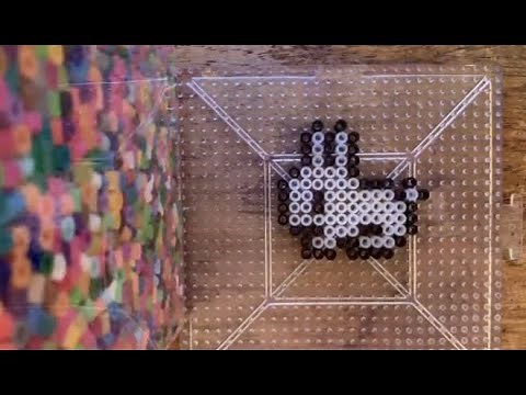 DIY Perler Bead Crafting Ideas - Bunny Rabbit!