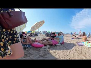🎥 Mediterranean Coastal Serenity | 8K VR360 Valencia Beach Vibes & Ocean Sounds (2025)