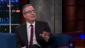 29K views · 956 reactions | John Oliver tells Stephen one of the things that bothered him about watching the Super Bowl. Stick around for two more segments with John Oliver and catch the 10th season of his show, Last Week Tonight with John Oliver, airing Sundays on HBO. | The Late Show with Stephen Colbert | Facebook