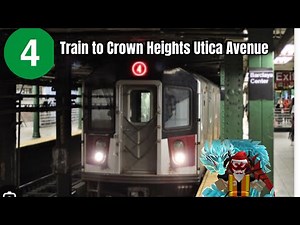 Explaining the 4 line to Crown Heights Utica Avenue