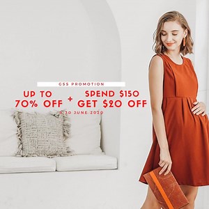 Now unveiling the best maternity apparel deal of the year! Enjoy up to 70% off additional $20 off with min. spend $150 for your favourite Spring Maternity pieces. ✨ p.s. Deal ends 30 Jun 2020, while stocks last. 😉 | Bove by Spring Maternity