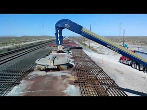 Rail Car Loading- Birds eye view