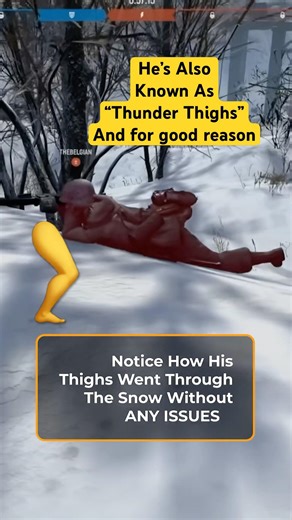 Thunder Thighs Spotting 🦵