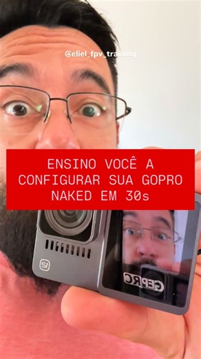 eliel_fpv_training on Instagram: "Aprenda a configurar sua GoPro em 20s 👉 siga @eliel_fpv_training para mais dicas como esta. #eliel_fpv_training #gopronaked #configurargopro #fpv"