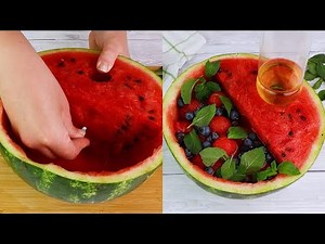 Watermelon cocktail: this recipe turns your summer party upside down!