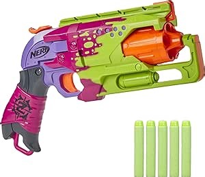 Nerf Zombie Strike Hammershot Blaster, Splatter (Amazon Exclusive)