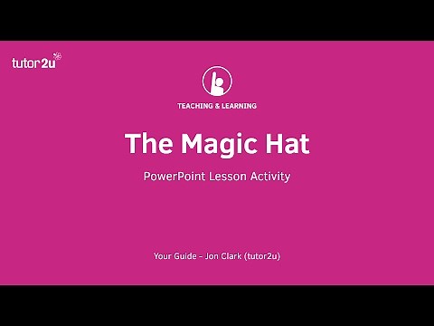 PowerPoint Lesson Activity - The Magic Hat