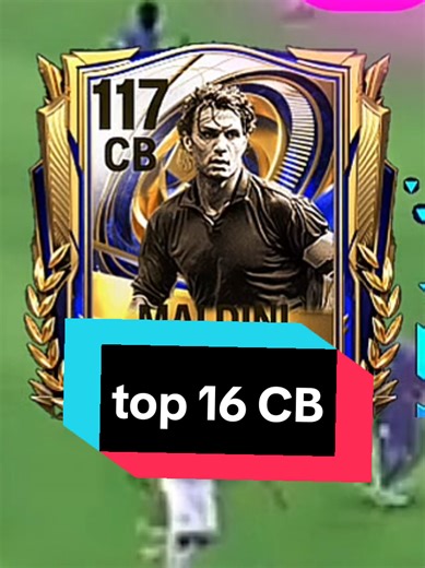 Top 16 CBs in FC Mobile Football