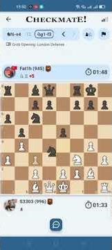 Fast paced chess match || game -3 #games #entertainment