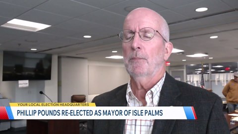 Phillip Pounds re-elected as mayor of Isle of Palms