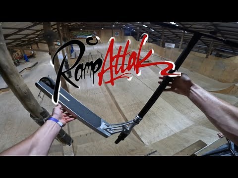 Riding Ramp Attack Skatepark (w/ Bailey Leeds)