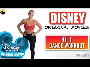 DISNEY CHANNEL MOVIES HIIT DANCE WORKOUT- Lizzie McGuire, Lemonade Mouth, Camp Rock, and more!