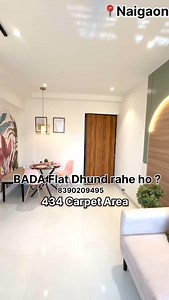 2.4K views · 18 reactions | ☎️8928686949, 1BHk 434 RERC Carpet Area master bedroom Flat . . . . Naigaon East . . #realestate #realestateinvesting #realestateinvesting #dreamhome #dreamhome #realestateinvestor #luxury #luxurylifestyle #interiordesign #interiordesign #realestatelife #1bhk | Royall Real Estate | Facebook