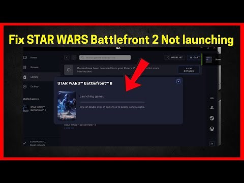 STAR WARS Battlefront 2 Not launching (Quick fix)