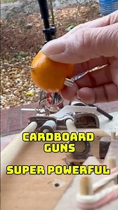 🔫 CARDBOARD-GUN SUPER POWERFUL 🔫 #cardboardgun #tutorial #howtomakecardboardgun #ultimate #fyp