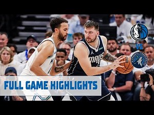 Luka Doncic (33 points) Highlights vs. Minnesota Timberwolves | 5/22/24