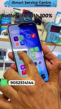 iPhone 15 Pro Max Heavy Damage Repair 🔧 Original Parts Restoration | Like Brand New! #hyderabad