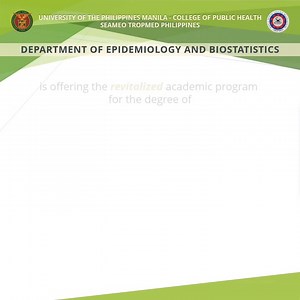 2.4K views | The Master of Science in Epidemiology (Public Health)...