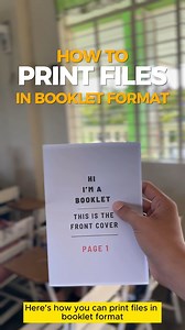 47K views · 570 reactions | How to Print Files in Booklet Format #buhayteacher | Buhay Teacher | Facebook